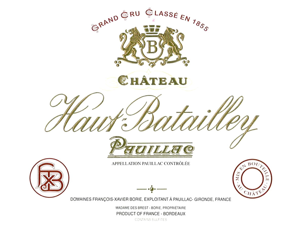 Chateau Haut-Batailley, 巴特爾, 買紅酒 Red Wine, Fine Wine Asia, 法國名莊酒, france red wine, Wine Searcher, 紅酒推介, 頂級紅酒, 波爾多, Bordeaux 1855 Wines