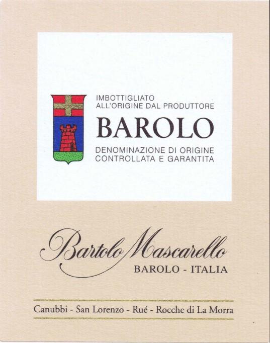 Bartolo Mascarello Barolo 巴托羅馬斯洛